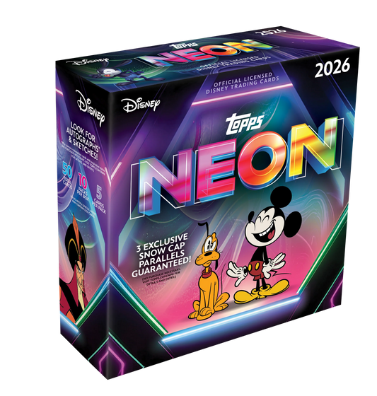 Disney 2026 Topps NEON Mega Box