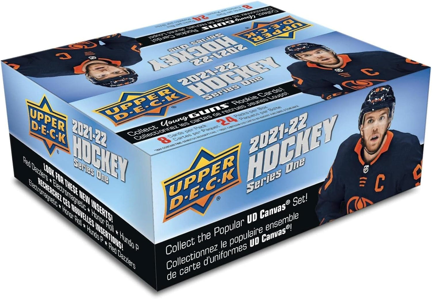 2021-22 Upper Deck Hockey Series 1 Retail Box (6 Young Guns)