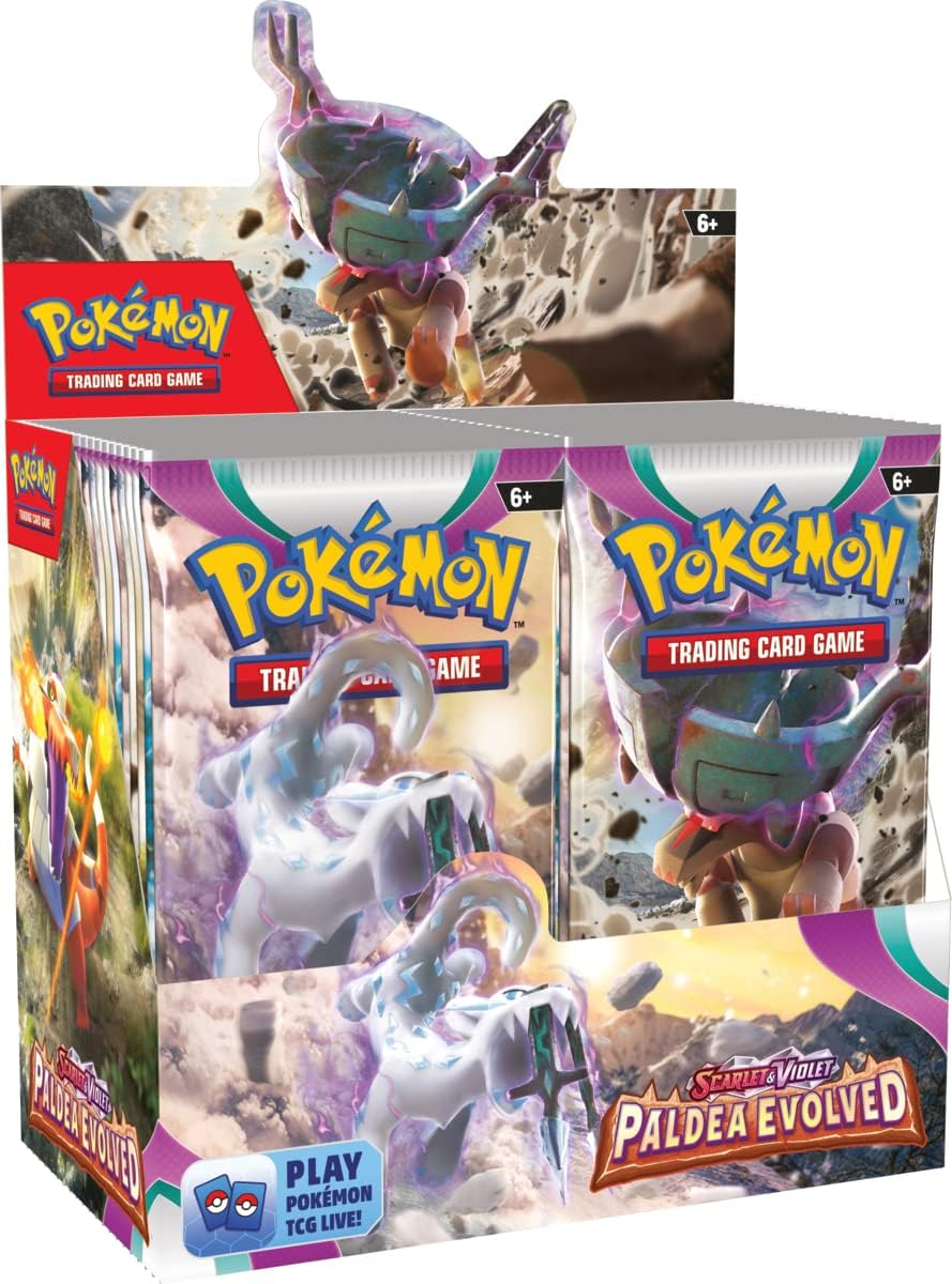 Pokémon Paldea Evolved Booster Box - Scarlet & Violet