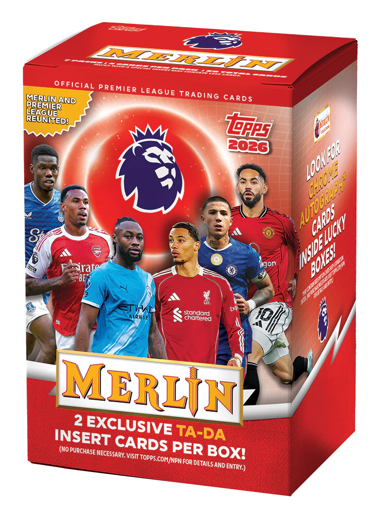 2026 Topps Merlin  UEFA Champions League Soccer Blaster Box