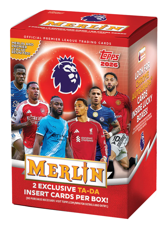 2026 Topps Merlin  UEFA Champions League Soccer Blaster Box