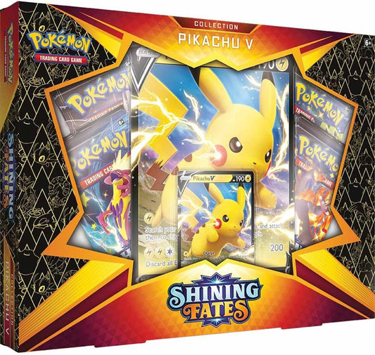 POKEMON - Sword & Shield PIKACHU V Collection - Shining fates