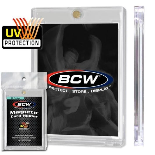 One Touch Magnetic Card Holder 100pt - BCW