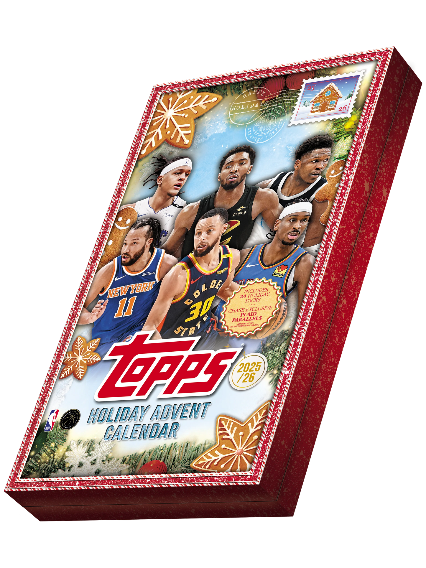 2025-26 NBA Topps Basketball ADVENT CALENDER
