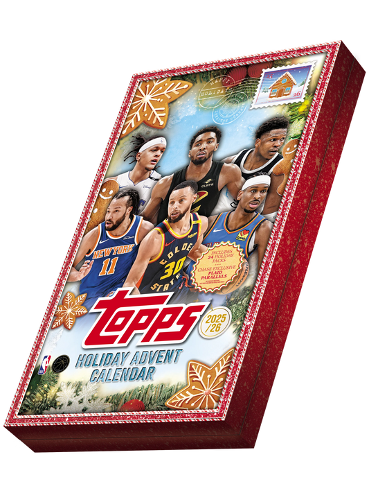 2025-26 NBA Topps Basketball ADVENT CALENDER