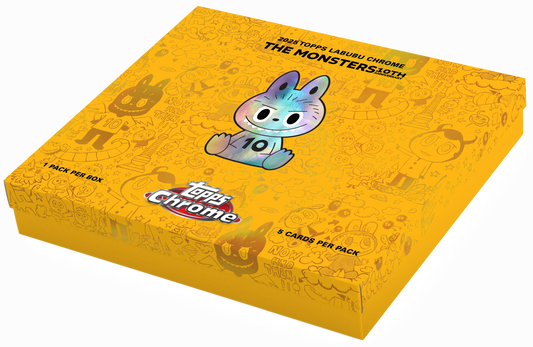 2025 Topps Chrome LABUBU 10th Anniversary Hobby Box