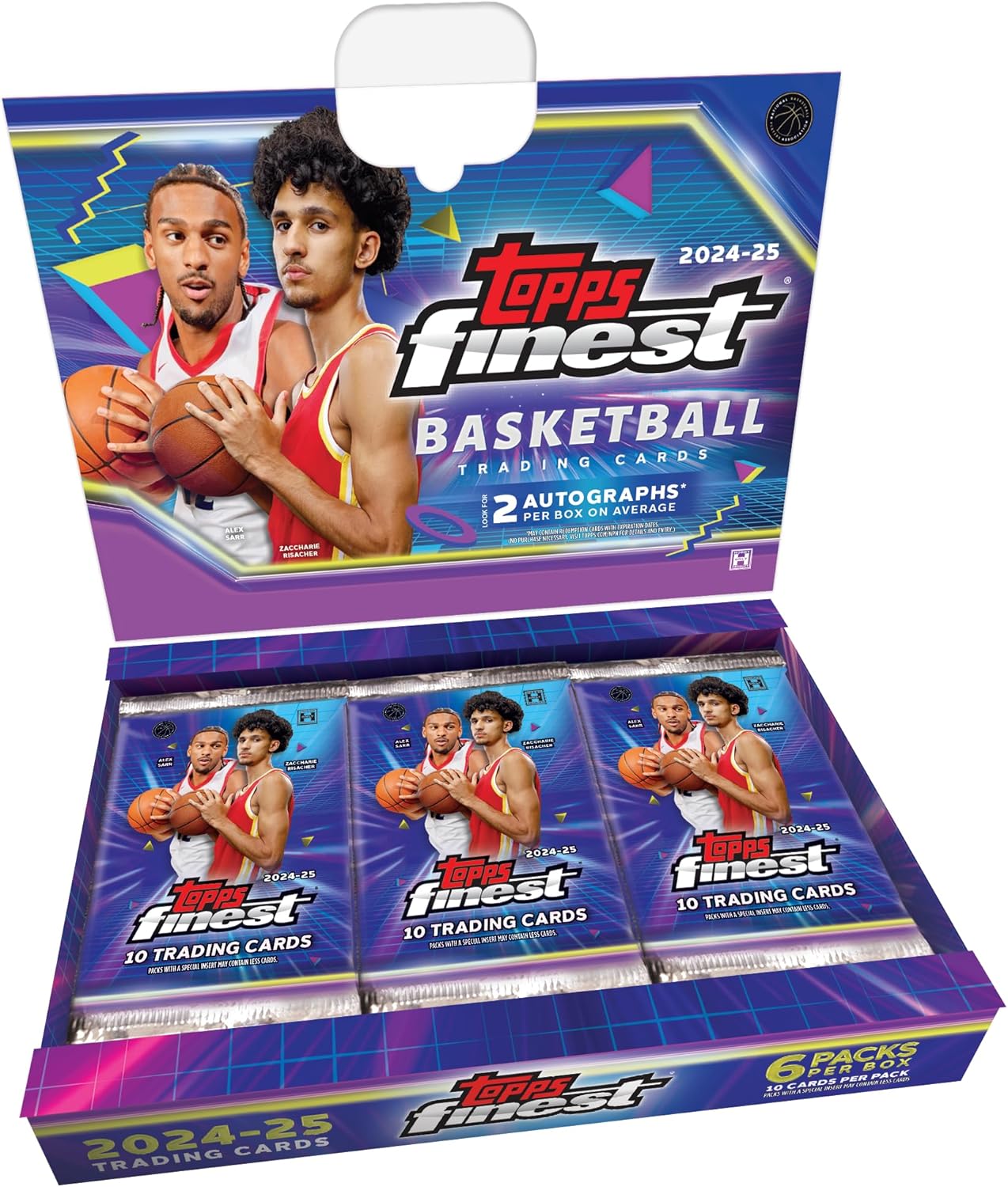 2024-25 NBA Topps Finest  Basketball Hobby Box