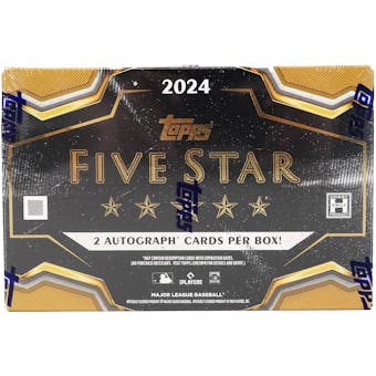 2024 Topps Five 5 Star Baseball Hobby Box