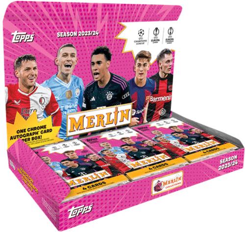 2023-23 Topps Merlin CHROME UEFA Champions League Soccer Hobby Box