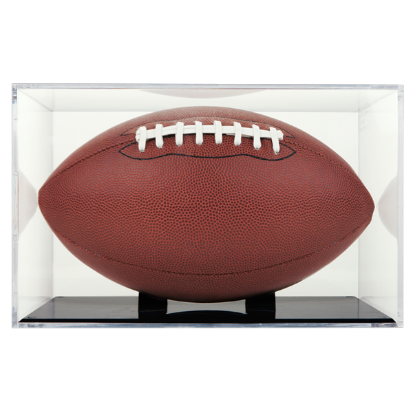 Acrylic Full Size Football Display  - BallCube