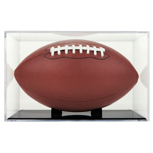 Acrylic Full Size Football Display  - BallCube