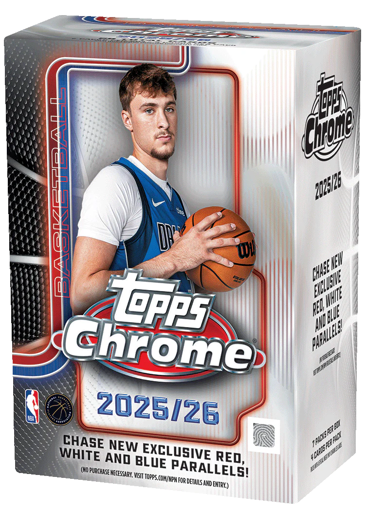 2025-26 NBA Topps CHROME Basketball Value / Blaster Box