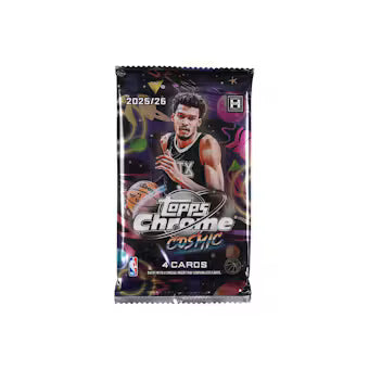 2025-26 NBA Topps Chrome Cosmic Basketball Hobby Pack