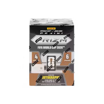 2026 Panini Prizm FIFA World Cup Soccer Hobby Blaster Box