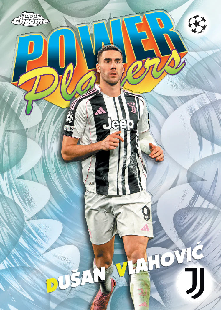 2025-26 Topps Chrome UEFA Champions League Soccer Hobby Pack