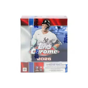 2026 Topps CHROME MLB Baseball Mega Box