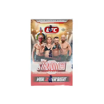 2026 Topps Stadium Club UFC Hobby Pack