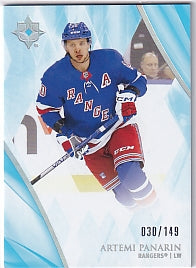 Artemi Panarin Base 030/149 Card #62 2023-24 Upper Deck Ultimate Collection New York Rangers
