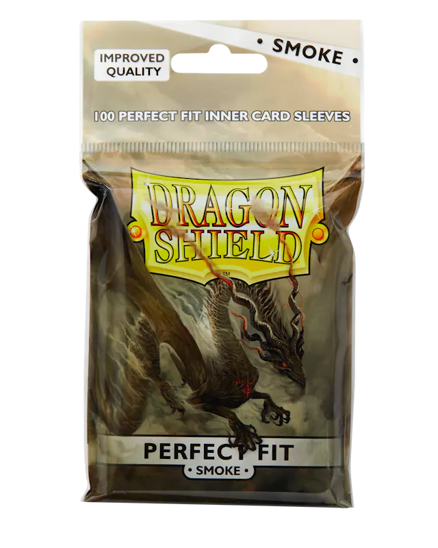 Dragon Shield Smoke - Toploading Perfect Fit Sleeves