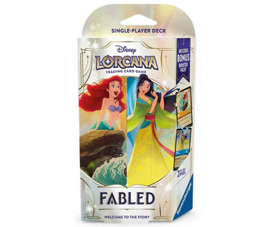 Disney Lorcana - FABLED - Ariel / Mulan  Starter Deck