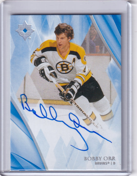Bobby Orr Ultimate Base Auto Card #76 2023-24 Upper Deck Ultimate Collection Boston Bruins