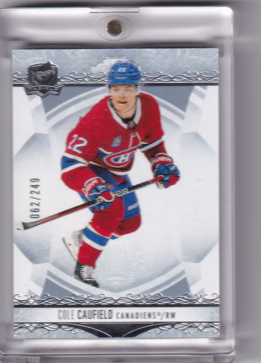 Cole Caufield Base /249 #94 2022-23 Upper Deck The Cup Montreal Canadiens