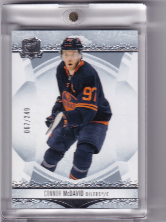 Connor McDavid Base /249 #8 2022-23 Upper Deck The Cup Edmonton Oilers