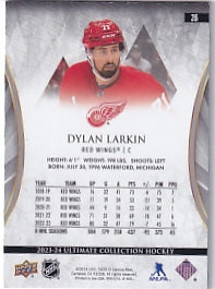 Dylan Larkin Base 007/149 Card #26 2023-24 Upper Deck Ultimate Collection Detroit Red Wings