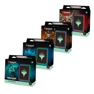 DUSKMOURN House of Horrors - Commander Deck set of 4 - Magic The Gathering - MTG