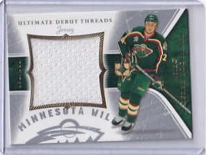 Derek Boogaard Ultimate Debut Threads Jersey 191/250 Card DTJ-DB 2005-2006 Upper Deck Ultimate Collection Rookie Card RC Minnesota Wild