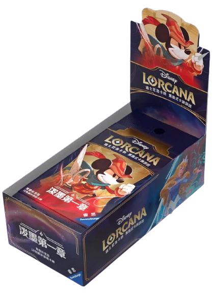 CHINESE - Disney Lorcana The First Chapter Booster Box