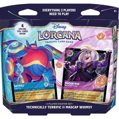 Disney Lorcana: Two-Player Starter Set - Technically Terrific &amp; Madcap Whimsy