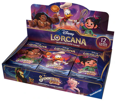 Disney Lorcana - SHIMMERING SKIES - Booster Box