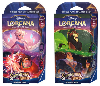 Disney Lorcana - SHIMMERING SKIES - Starter Deck