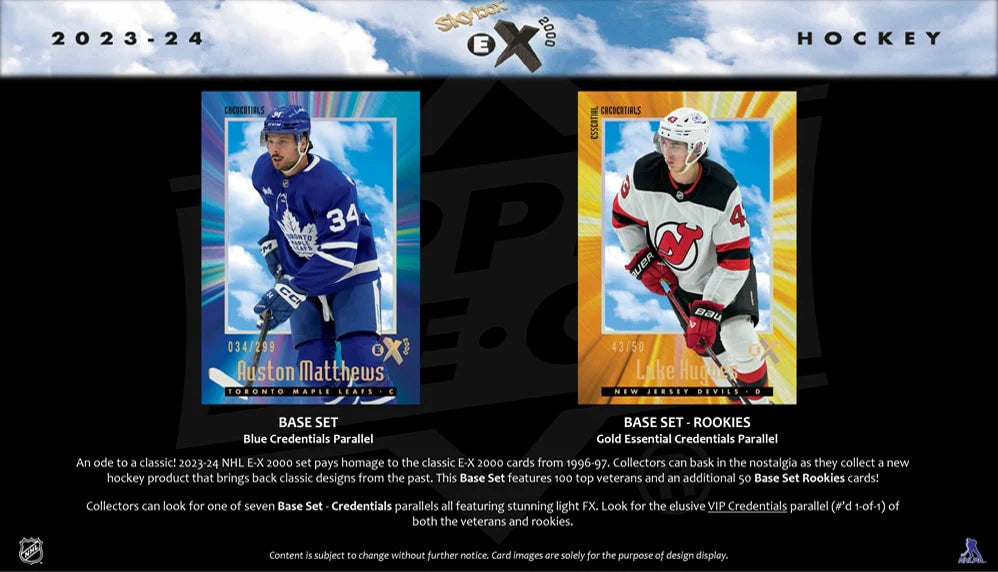 2023-24 UD SkyBox ex-2000 Hockey ex 2000 hobby Box