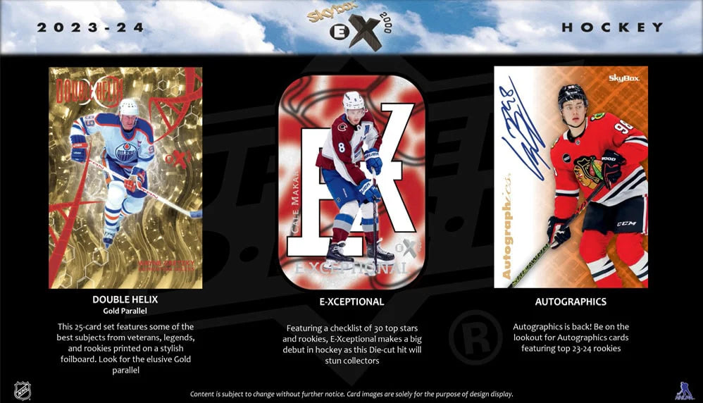 2023-24 UD SkyBox ex-2000 Hockey ex 2000 hobby Box