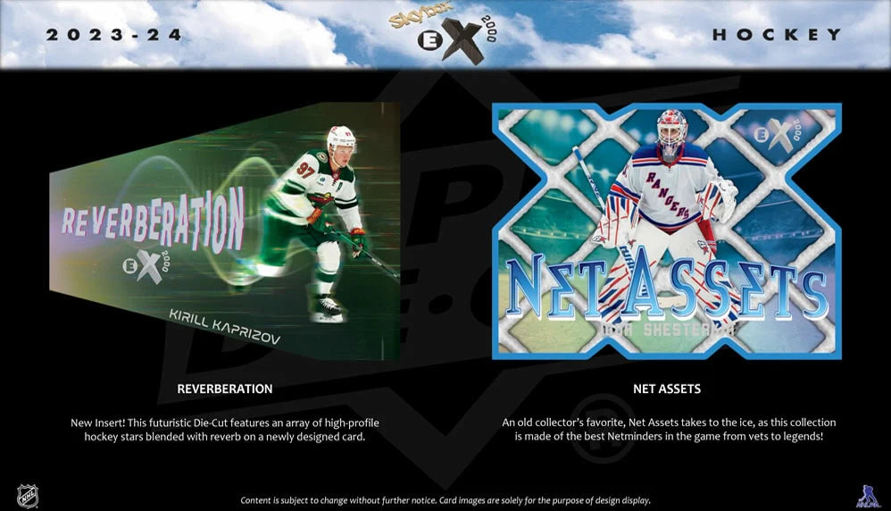 2023-24 UD SkyBox ex-2000 Hockey ex 2000 hobby Box