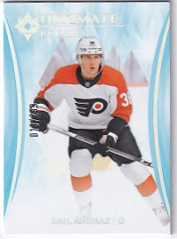 Emil Andrae Ultimate Rookies 018/299 Card #136 2023-24 Upper Deck Ultimate Collection Rookie Card RC Philadelphia Flyers