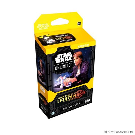 STAR WARS: Unlimited: JUMP TO LIGHTSPEED Spotlight Deck HAN SOLO