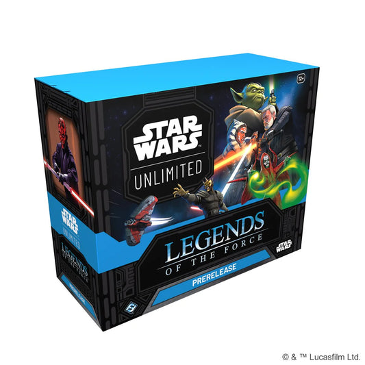Pre Order* STAR WARS: Unlimited: LEGENDS OF THE FORCE Pre-Release Kit- July 4th Pickup