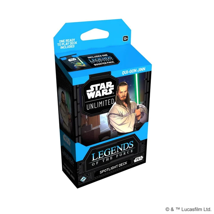 STAR WARS: Unlimited: JUMP TO LIGHTSPEED Spotlight Deck QUI-GON JINN