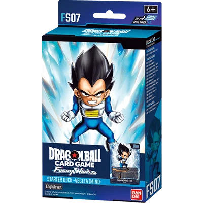 DRAGON BALL SUPER Fusion World Starter Deck 7 - VEGETA(mini) - FS07