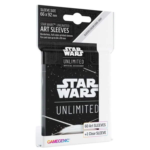 Game Genic - STAR WARS: Unlimited Premium Art Sleeves - Card Back White