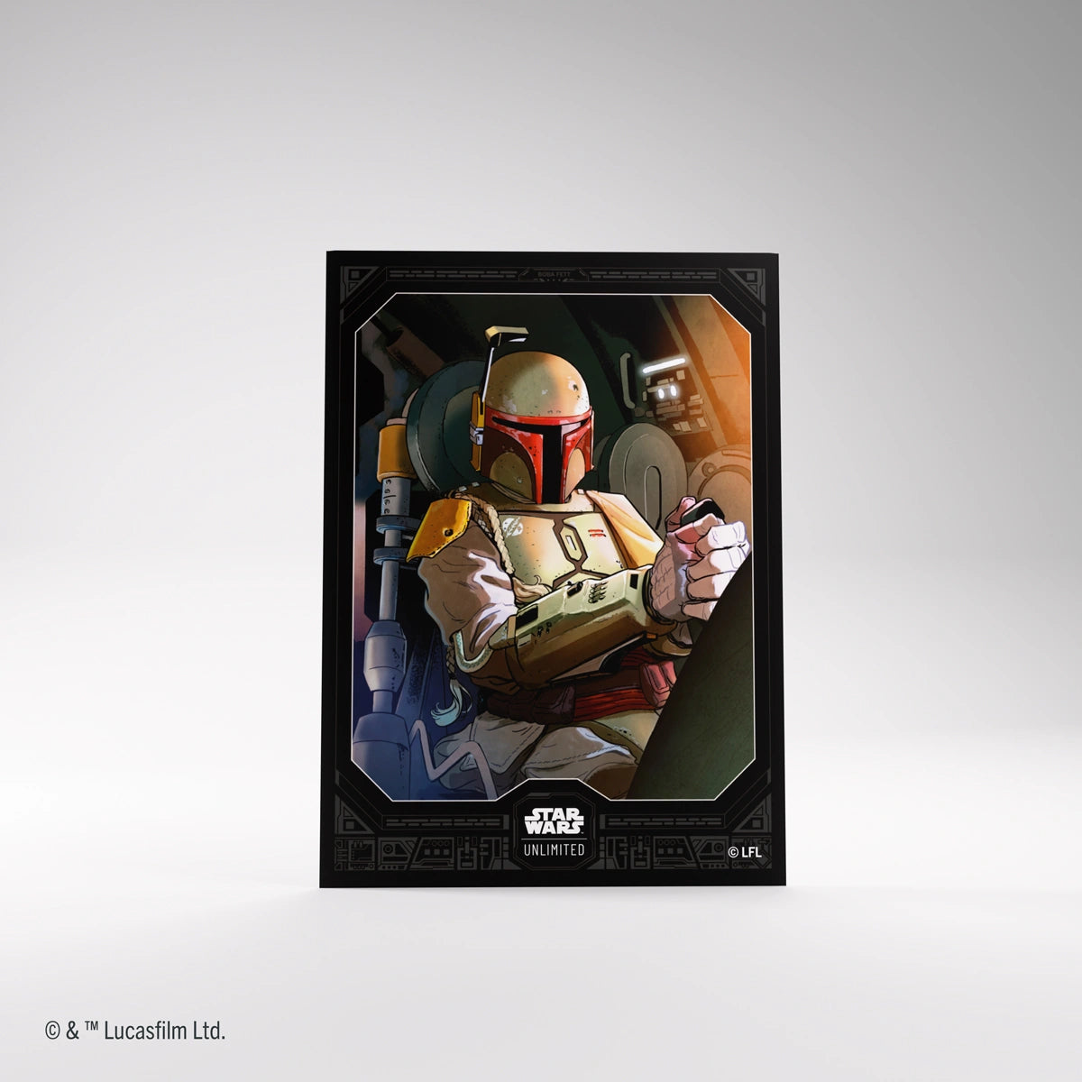 Game Genic - STAR WARS: Unlimited Premium Art Sleeves Pack - Boba Fett