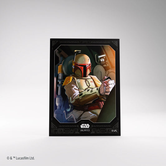 Game Genic - STAR WARS: Unlimited Premium Art Sleeves Pack - Boba Fett