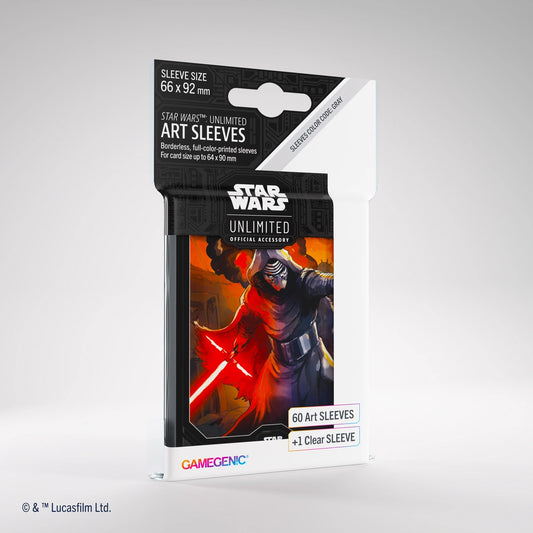 Game Genic - STAR WARS: Unlimited Premium Art Sleeves - Kylo Ren