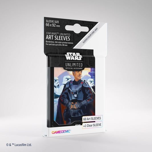 Game Genic - STAR WARS: Unlimited Premium Art Sleeves - Moff Gideon