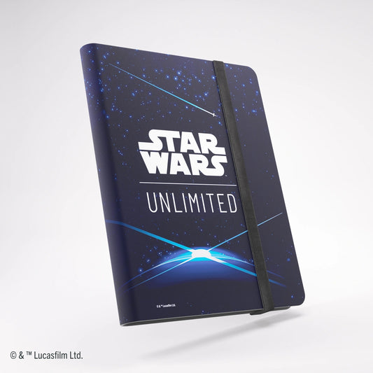 Game Genic - STAR WARS: UNLIMITED - 18-Pocket Album - Card Back Blue