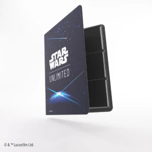 Game Genic - STAR WARS: UNLIMITED - 18-Pocket Album - Card Back Blue