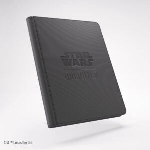 Game Genic - STAR WARS: UNLIMITED - 18-Pocket Album - Zip-Up Album - Black